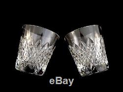 Waterford Crystal Crosshaven DOF Double Old Fashioned Glasses Tumblers Mint