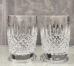Waterford Crystal Cut Ballybay Double Old Fashioned Tumbles Waterford Barware- 2