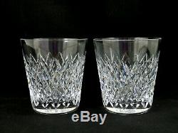Waterford Crystal DOF Double Old Fashioned Bar Tumblers 2 Crosshaven