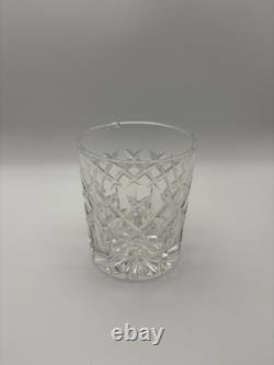 Waterford Crystal Double Fashioned Whiskey Glass Set of 7