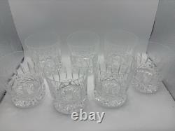 Waterford Crystal Double Fashioned Whiskey Glass Set of 7