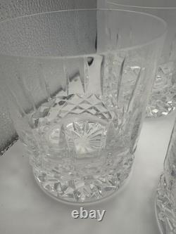Waterford Crystal Double Fashioned Whiskey Glass Set of 7