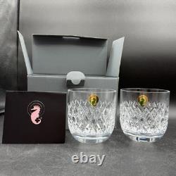 Waterford Crystal Double Old Fashion Rocks Whiskey Glasses Dorrance Set 2 Box