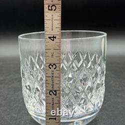 Waterford Crystal Double Old Fashion Rocks Whiskey Glasses Dorrance Set 2 Box