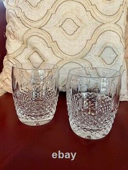 Waterford Crystal Double Old Fashioned 12oz Glass 4.5 PAIR