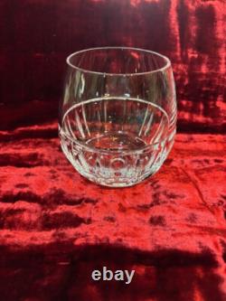 Waterford Crystal Double Old Fashioned Bolton Wine Brandy Glasses Set / 2, used