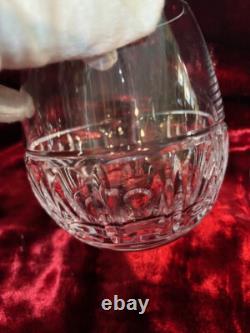 Waterford Crystal Double Old Fashioned Bolton Wine Brandy Glasses Set / 2, used