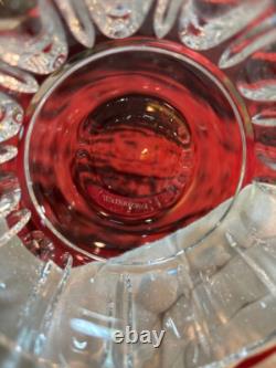 Waterford Crystal Double Old Fashioned Bolton Wine Brandy Glasses Set / 2, used