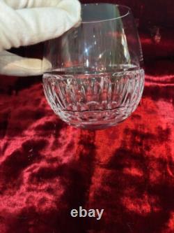 Waterford Crystal Double Old Fashioned Bolton Wine Brandy Glasses Set / 2, used