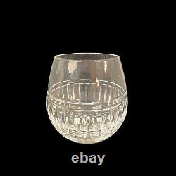 Waterford Crystal Double Old Fashioned Bolton Wine Brandy Glasses Set of 2