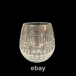 Waterford Crystal Double Old Fashioned Bolton Wine Brandy Glasses Set of 2