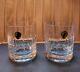 Waterford Crystal Double Old Fashioned, Cluin Pattern, Pair, New With Tags
