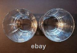 Waterford Crystal Double Old Fashioned, Cluin Pattern, Pair, New With Tags