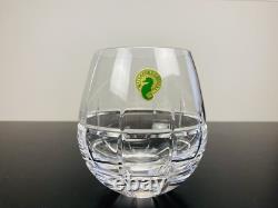 Waterford Crystal Double Old Fashioned Cluin Wine Brandy Glasses Set of 2