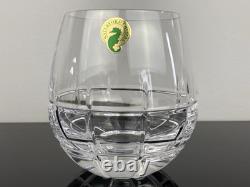 Waterford Crystal Double Old Fashioned Cluin Wine Brandy Glasses Set of 2