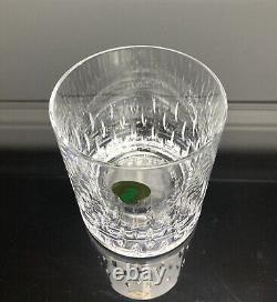 Waterford Crystal Double Old Fashioned Enis Tumblers Brandy Glasses Set of 4