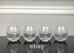 Waterford Crystal Double Old Fashioned Enis Wine Brandy Glasses Set of 4
