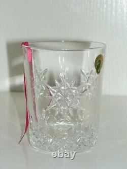 Waterford Crystal Double Old Fashioned Glass2011 JoySnowflake WishesTumbler