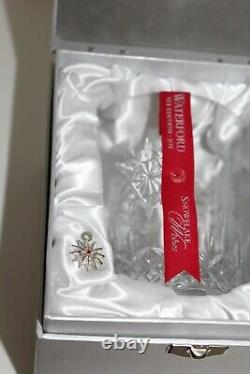 Waterford Crystal Double Old Fashioned Glass2011 JoySnowflake WishesTumbler