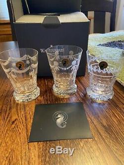 Waterford Crystal Double Old Fashioned Set of 3