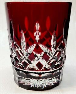 Waterford Crystal Drinking glass Talon Red Lismore Double Old Fashioned