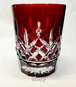 Waterford Crystal Drinking glass Talon Red Lismore Double Old Fashioned