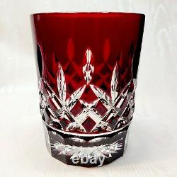 Waterford Crystal Drinking glass Talon Red Lismore Double Old Fashioned