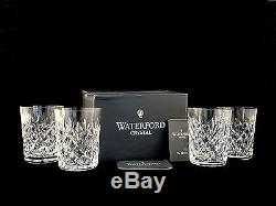 Waterford Crystal Drogheda DOF Double Old Fashioned Glasses Tumblers in Box