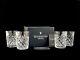 Waterford Crystal Drogheda DOF Double Old Fashioned Glasses Tumblers in Box