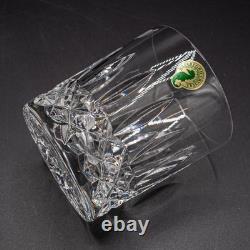 Waterford Crystal Eclipse Double Old Fashioned Glass Tumblers 3 3/4 Set of 4
