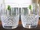 Waterford Crystal GLENMEDE DOF Double Old Fashioned Glasses (2) New / Box