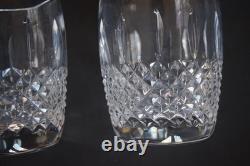 Waterford Crystal Glenmede Set of 3 Double Old Fashioned Tumbler Glasses 12 OZ