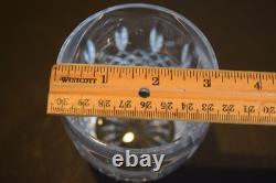 Waterford Crystal Glenmede Set of 3 Double Old Fashioned Tumbler Glasses 12 OZ