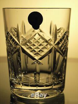 Waterford Crystal Grainne Tumbler Double Old Fashioned Set of 2 Brand New Rare
