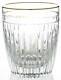 Waterford Crystal Hanover Gold Double Old Fashioned Glass 764350