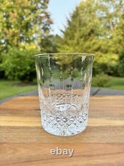 Waterford Crystal Happy Birthday Double Old Fashioned Glasses 4-3/8