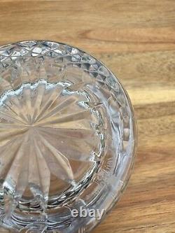 Waterford Crystal Happy Birthday Double Old Fashioned Glasses 4-3/8