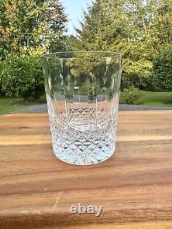 Waterford Crystal Happy Birthday Double Old Fashioned Glasses 4-3/8