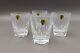 Waterford Crystal Irelland Clarion Double Old Fashioned Tumbler Glasses Set Of 4