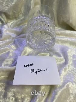 Waterford Crystal Irish Lace 12 Oz Double Old Fashioned Tumbler 4 3/8