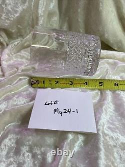 Waterford Crystal Irish Lace 12 Oz Double Old Fashioned Tumbler 4 3/8