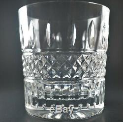 Waterford Crystal Irish Lace Double Old Fashioned Tumblers TWO (2) with Box