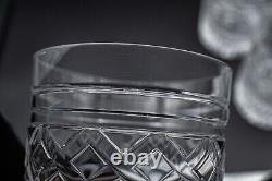 Waterford Crystal Jaipur Michael Aram Double Old Fashioned Tumbler Glasses Set 3