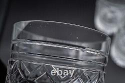 Waterford Crystal Jaipur Michael Aram Double Old Fashioned Tumbler Glasses Set 3