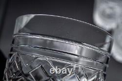 Waterford Crystal Jaipur Michael Aram Double Old Fashioned Tumbler Glasses Set 3