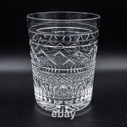 Waterford Crystal Jaipur Michael Aram Double Old Fashioned Tumbler Glasses Set 3