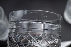 Waterford Crystal Jaipur Michael Aram Double Old Fashioned Tumbler Glasses Set 3