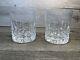 Waterford Crystal Kelsey Double Old Fashioned 3-3/4 Tall -set Of 2