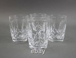 Waterford Crystal Kildare 12 oz Double Old Fashioned Tumblers Glasses Set of 4