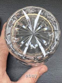 Waterford Crystal Kylemore Double Old Fashioned Glass 4 3/8 Set of 4 Withstorage